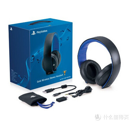 SONY 索尼 Gold Wireless Stereo Headset PS4无线游戏耳机