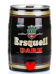 Erzquell 科隆 1880 黑啤酒 桶装5L*2 + 凯撒黑啤500ml*4瓶
