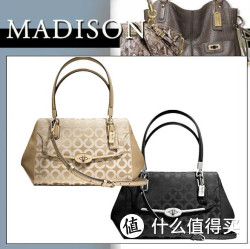 COACH 蔻驰 Madison 麦迪逊系列 Op Art Sateen Small 女款单肩包