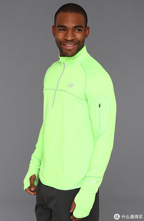 New Balance 新百伦 Impact Thermal 跑步夹克衫(半拉链)