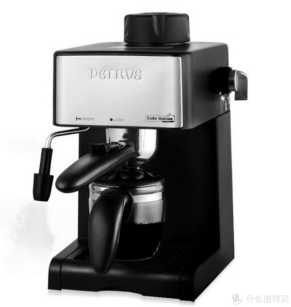 再特价：Petrus 柏翠 PE3880 高压蒸汽意式 半自动咖啡机