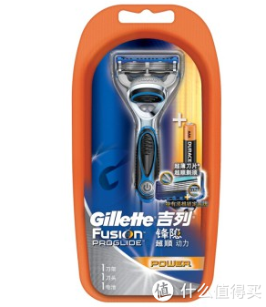 Gillette 吉列 锋隐超顺电动刀架(1刀头) +刀片（4刀头）+剃须泡沫210g
