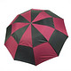 天堂伞 32161EWWP 双层遮阳晴雨伞  红黑色