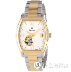 BULOVA 宝路华 98A131 BVA 男士自动机械腕表（可视摆轮，背透）