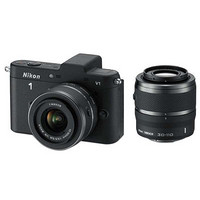 Nikon 尼康 V1 微单相机 双镜头（含10-30/30-110 VR镜头）黑
