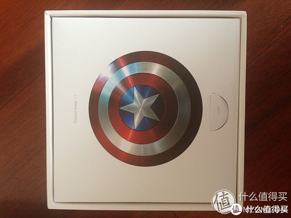 MARVEL 漫威 复仇者联盟 美国队长 盾牌型移动电源 3500毫安