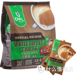 OWL 猫头鹰 三合一拉白咖啡（榛果）600g