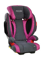 STM 斯迪姆 阳光超人 汽车安全座椅（3～12岁、ISOFIX、玫瑰紫）