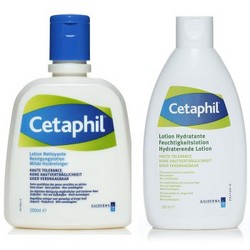 Cetaphil 丝塔芙 护肤套装（洗面奶200ml+保湿润肤露200ml）