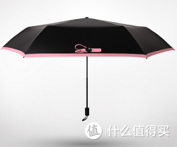 Banana Umbrella 小黑伞三折折叠铅笔 晴雨伞太阳伞