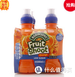 Robinson 罗宾逊 橙汁饮料 200ml*4 