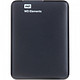 WD 西部数据 Elements 新元素系列 2.5英寸 1TB USB3.0 移动硬盘 黑色  WDBUZG0010BBK-PESN