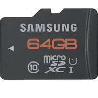 部分地区有货：SAMSUNG 三星 microSD存储卡 64G (CLASS10、48MB/s)