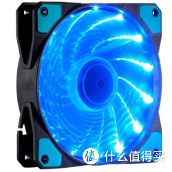Vision 至睿 旋驰 H120D （炫酷15组LED灯+22dB极静音+强劲风量+扇框防震） 机箱风扇 蓝灯