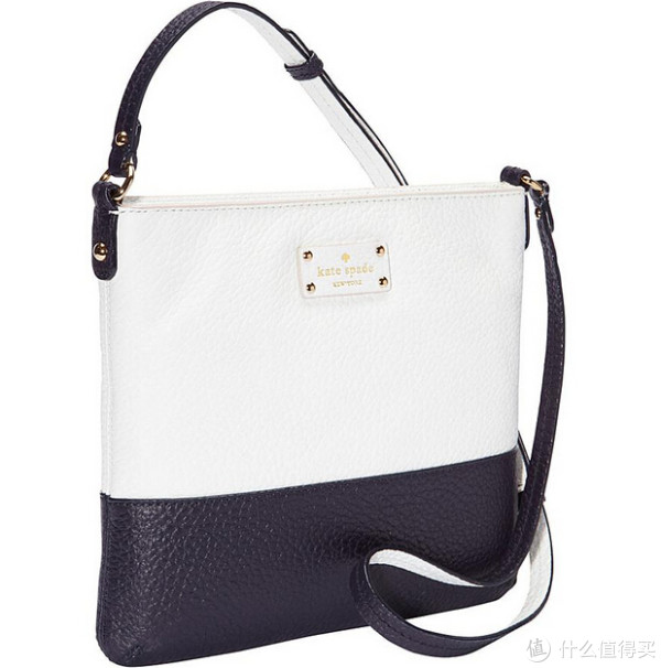 kate spade NEW YORK Grove Court Cora 真皮拼接斜挎包