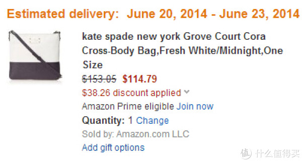 kate spade NEW YORK Grove Court Cora 真皮拼接斜挎包