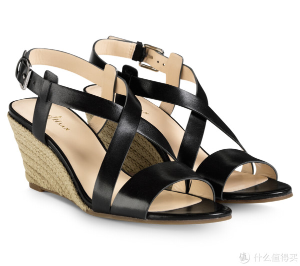 Cole Haan Taylor Wedge Sandal 女款真皮坡跟凉鞋