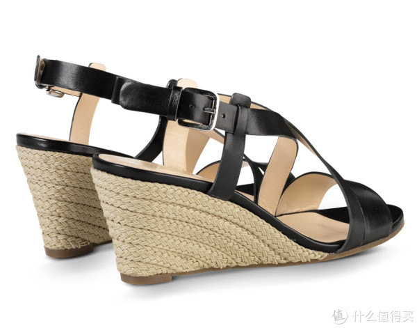 Cole Haan Taylor Wedge Sandal 女款真皮坡跟凉鞋