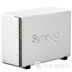 Synology 群晖 DS213j 2盘位 NAS网络存储服务器（无内置硬盘）
