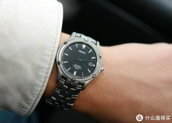 SEIKO 精工 Le Grand Sport SLC033 男士钛金属腕表