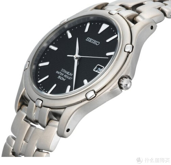 SEIKO 精工 Le Grand Sport SLC033 男士钛金属腕表