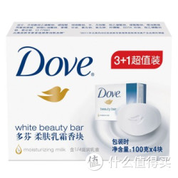 Dove 多芬 柔肤乳霜香块 100g*4