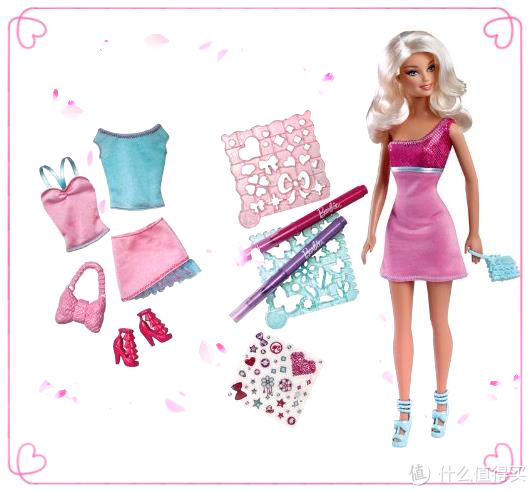 Barbie 芭比 BCF81 创意设计师+芭比保温杯300ml