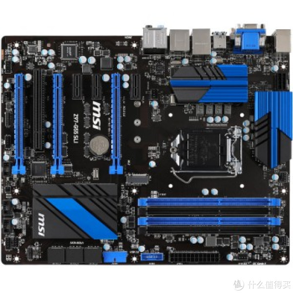 msi 微星 Z97-G55 SLI主板 (八相供电,四代军规)
