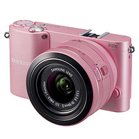SAMSUNG 三星 NX1000 微单相机 （粉+20-50mm镜头+8G卡）