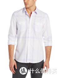Calvin Klein Sportswear Yarn Dye Giant Plaid Woven 男款全棉衬衫