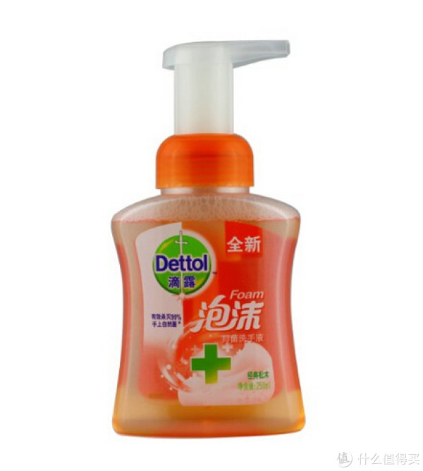 Dettol 滴露 洗手液 松木泡沫250ml*5+植物呵护500ml*1