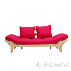 X.M.B 喜梦宝 BA51024-0M 彩色松木沙发床 原木色