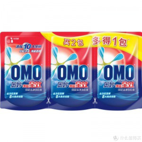 限华南:OMO 奥妙 净蓝全效 深层洁净洗衣液 500g*3