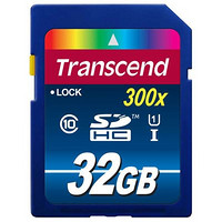 Transcend 创见 SDHC 32GB SD存储卡（300x、Class10、UHS-I）