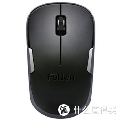 Fühlen 富勒 M65 节能无线鼠标 黑灰