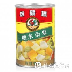 凑单品：AYAM BRAND 雄鸡标 糖水杂果罐头 410g 