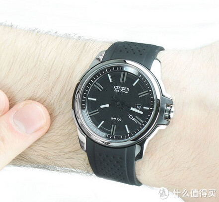 双重优惠：CITIZEN 西铁城 AW1150-07E  西铁城男式光动能腕表