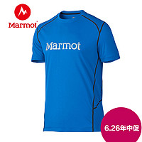 Marmot 土拨鼠 63170 男式短袖T恤 