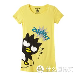 Meters/bonwe 美特斯邦威 女款MTEE酷企鹅印花圆领短袖T恤