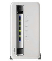 QNAP 威联通 TS-212P NAS 网络存储服务器（USB3.0、双盘位、QTS 4.0、512M）