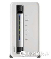QNAP 威联通 TS-212P NAS 网络存储服务器（USB3.0、双盘位、QTS 4.0、512M）