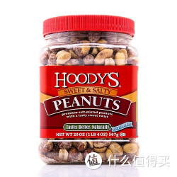 限华北：HOODY'S 胡蒂司 甜咸味花生567g