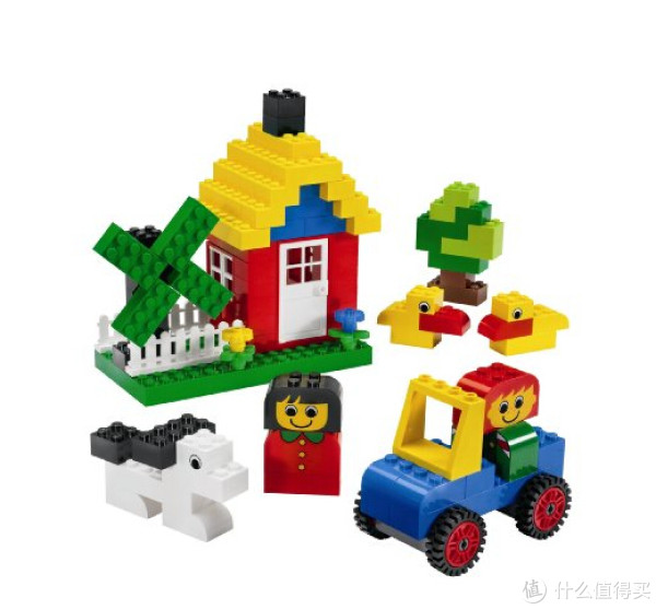 LEGO 乐高 简单入门组 红色水桶 7616
