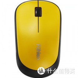 Fuhlen  富勒  M95  节能无线鼠标 黄色