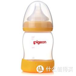 pigeon 贝亲 AA81 宽口径PP奶瓶 160ml（黄色）