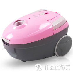 美的 温馨清雅风系列 QW12T-608 尘袋式吸尘器（1.5L集尘量，1200W）