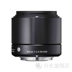 SIGMA 适马 60mm F2.8 DN 微单镜头（索尼E卡口）黑色