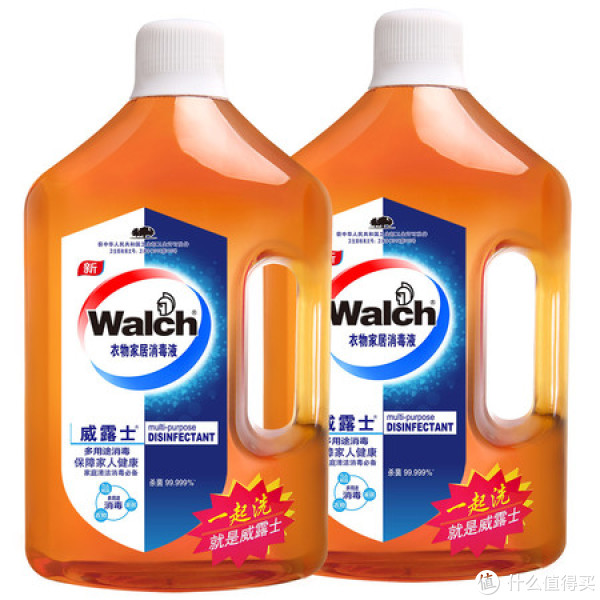 Walch 威露士 衣物家居消毒液两支组合装（2.5L*2）*2+香皂