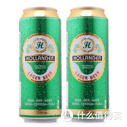 HOLLANDER 霍兰德皮尔森啤酒 500ml*2瓶