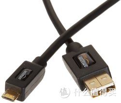 AmazonBasics 亚马逊倍思 USB 2.0 A 公型至 B 公型线缆